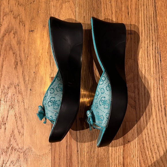vintage guess y2k platform sandals - Picture 4 of 7